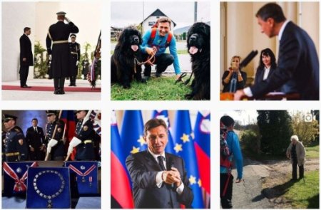 Instagram королі Словения президенті болды