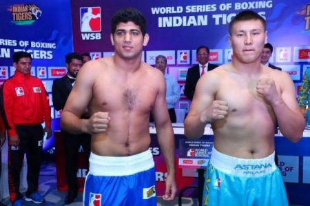 «Astana Arlans» боксшылары «Indian Tigers» командасын тізе бүктірді