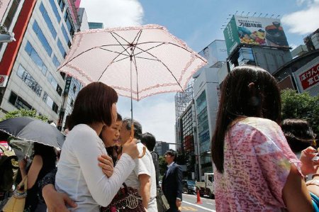Жапонияда аптап ыстық салдарынан 3,5 мыңдай адам ауруханаға жатқызылды