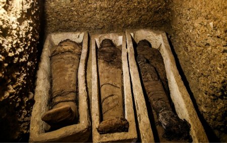 50 мумия жерленген қорым табылды