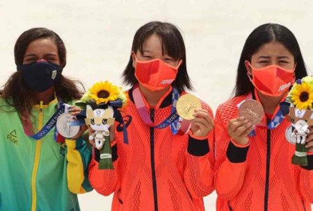 13 жастағы қыз Токио Олимпиадасында алтын медаль жеңіп алды