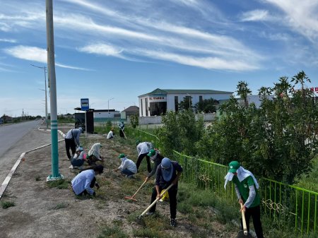 «ЖАСЫЛ ЕЛ» ЖАСТАРЫ БЕЛСЕНДІ