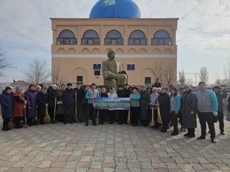 ШИЕЛІ АУДАНЫНДА «ТАЗА БЕЙСЕНБІ» АКЦИЯСЫ ӨТТІ