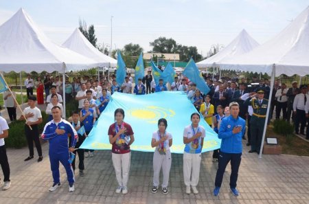 ШИЕЛІ АУДАНЫНДА МЕМЛЕКЕТТІК РӘМІЗДЕР КҮНІ АТАЛЫП ӨТІЛДІ