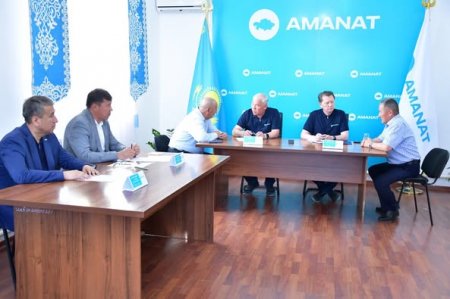 МӘЖІЛІС ДЕПУТАТТАРЫ ПАРТИЯ АЛАҢЫНДА ҚОҒАМДЫҚ ҚАБЫЛДАУ ӨТКІЗДІ