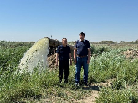 ЕГІН АЛҚАПТАРЫ МЕН АЯҚ СУ МӘСЕЛЕСІ АУДАН ӘКІМІНІҢ БАҚЫЛАУЫНДА