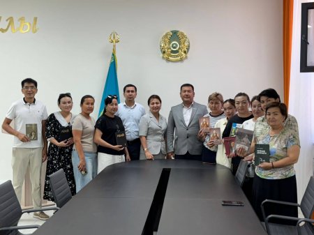 "АБАЙДАН АМАНАТ" КІТАП СЫЙЛАУ АКЦИЯСЫ ӨТТІ