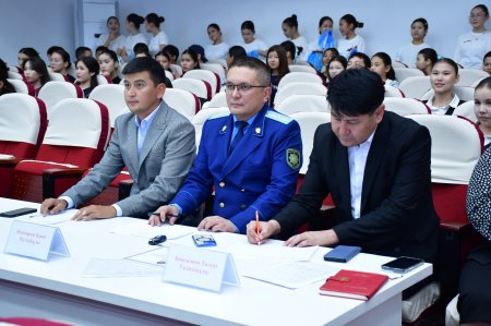БІР БАҒЫТ – БІР МАҚСАТ: ЗАҢҒА ҚҰРМЕТ, ТӘРТІПКЕ АДАЛДЫҚ!
