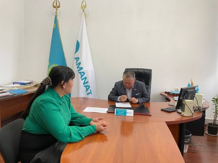 ПАРТИЯЛЫҚ БАҚЫЛАУ КОМИССИЯСЫНЫҢ ТӨРАҒАСЫ ҚОҒАМДЫҚ ҚАБЫЛДАУ ӨТКІЗДІ