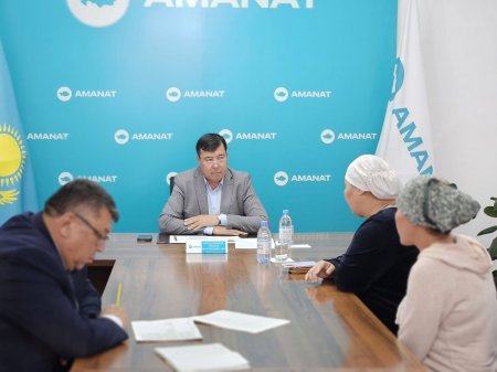 АУДАН ӘКІМІ ЖЕКЕ ҚАБЫЛДАУ ӨТКІЗДІ