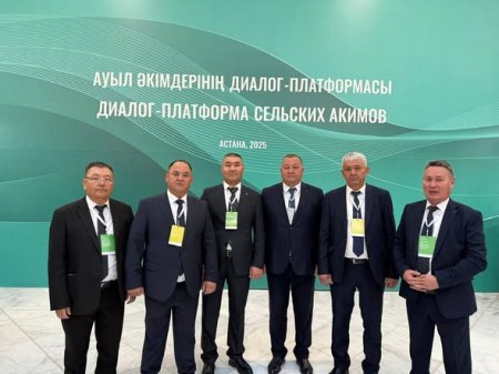 АУЫЛ ӘКІМДЕРІНІҢ ДИАЛОГ-ПЛАТФОРМАСЫНА ҚАТЫСТЫМ