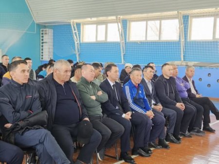 АУДАН СПОРТШЫЛАРЫМЕН ЖАҢА КОНСТИТУЦИЯ ЖОБАСЫ ТАЛҚЫЛАНДЫ