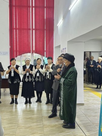 ШИЕЛІ АУДАНЫ БОЙЫНША БАРЛЫҚ САЙЛАУ УЧАСКЕЛЕРІНДЕ ДАУЫС БЕРУ БАСТАЛДЫ.