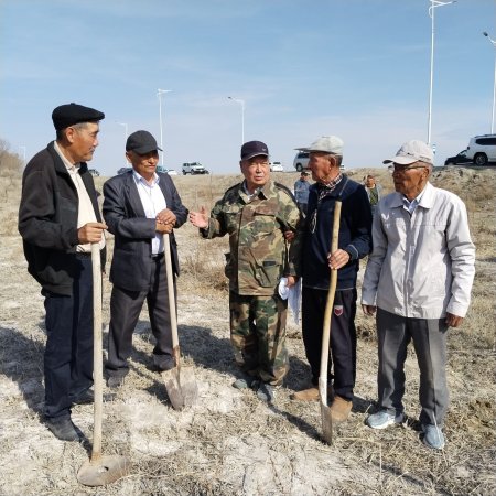 Таза Қазақстан: Шиелі ардагерлері үлгі көрсетті
