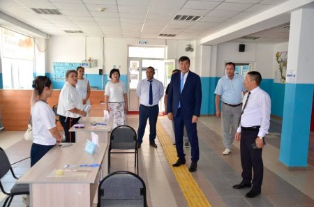АУДАН ӘКІМІ ҚҰРЫЛТАЙ САЙЛАУЫНА ДАЙЫНДЫҚ ЖҰМЫСТАРЫН ПЫСЫҚТАДЫ