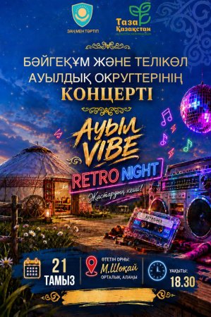 ҚҰРМЕТТІ АУДАН ТҰРҒЫНДАРЫ МЕН ҚОНАҚТАРЫ!