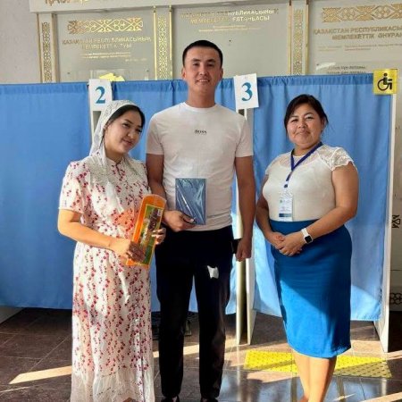 ЖАС ЖҰБАЙЛАР ҚҰРЫЛТАЙ САЙЛАУЫНДА ДАУЫС БЕРДІ