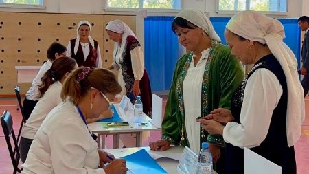 ШИЕЛІДЕ САЙЛАУ УЧАСКЕЛЕРІНДЕ ДАУЫС БЕРУ ҚАРҚЫНЫ ЖОҒАРЫ