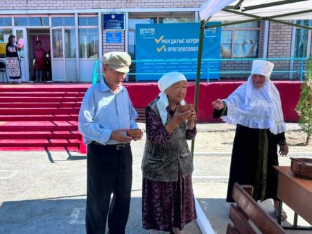 ШИЕЛІДЕ САЙЛАУ УЧАСКЕЛЕРІНДЕ ДАУЫС БЕРУ ҚАРҚЫНЫ ЖОҒАРЫ ЖҮРУДЕ